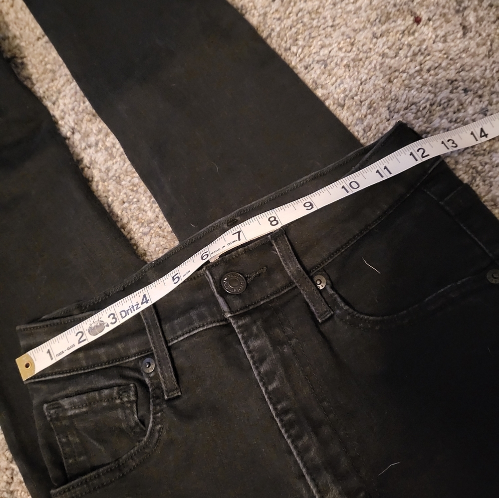 **SOLD** Levis Mile High Super Skinny Black Jeans - Picture 5 of 5
